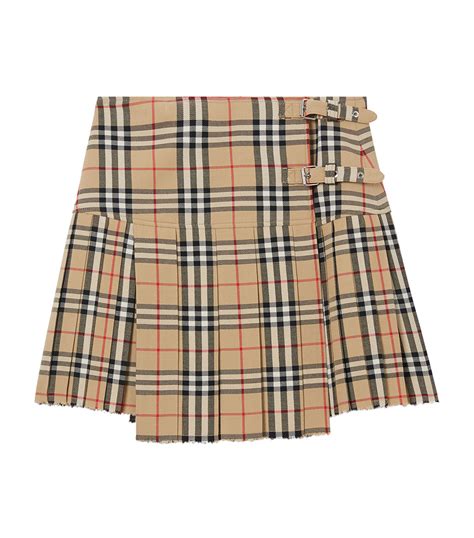 burberry kilt strapless dress|Burberry mini kilt wool.